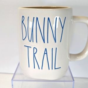 Rae Dunn By Magenta "BUNNY TRAIL" Mug Coffee Tea HTF
